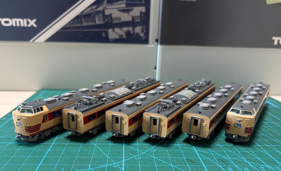 TOMIX 98961 JR485系特急電車(仙台車両センター A1A2編成) - メルカリ