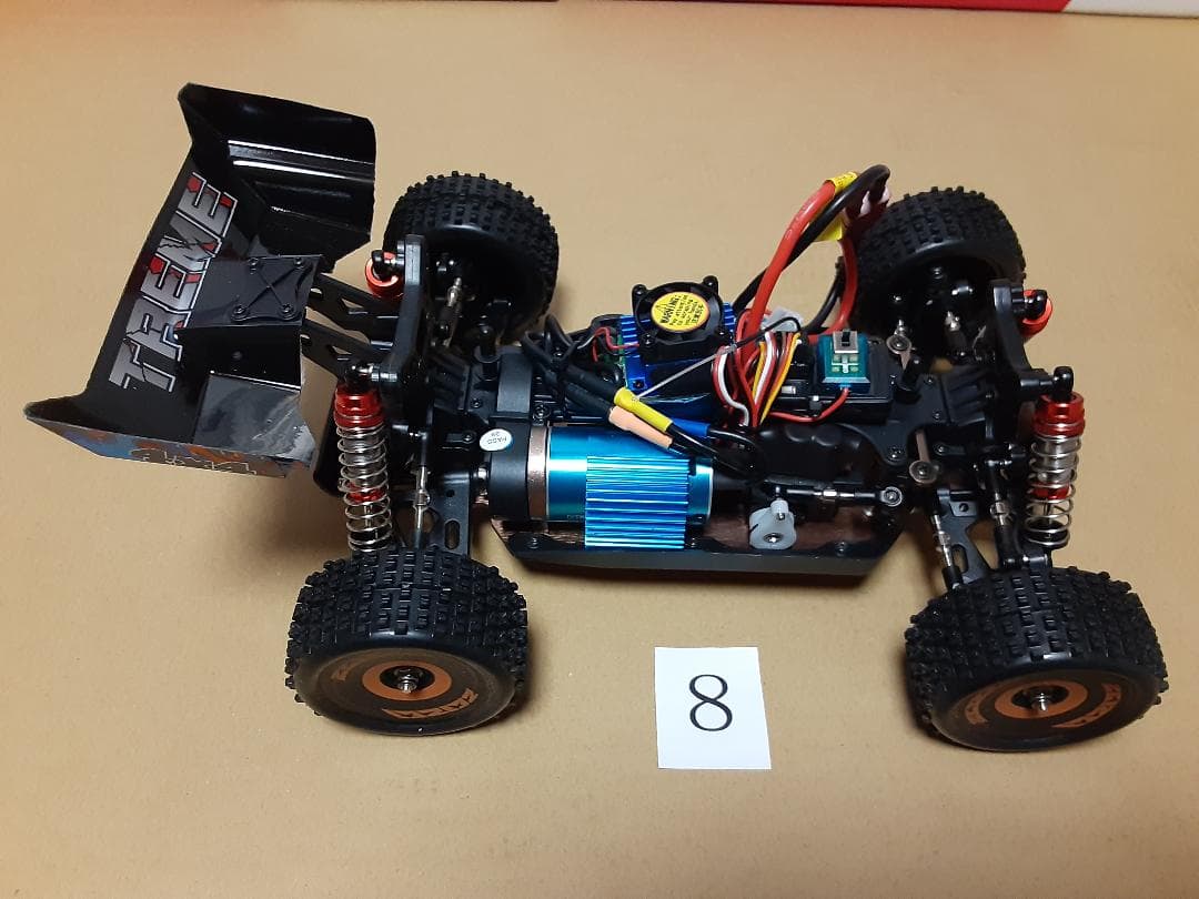 【ジャンク新品】WLtoys 184016 4WD ブラシレスモーター ➇