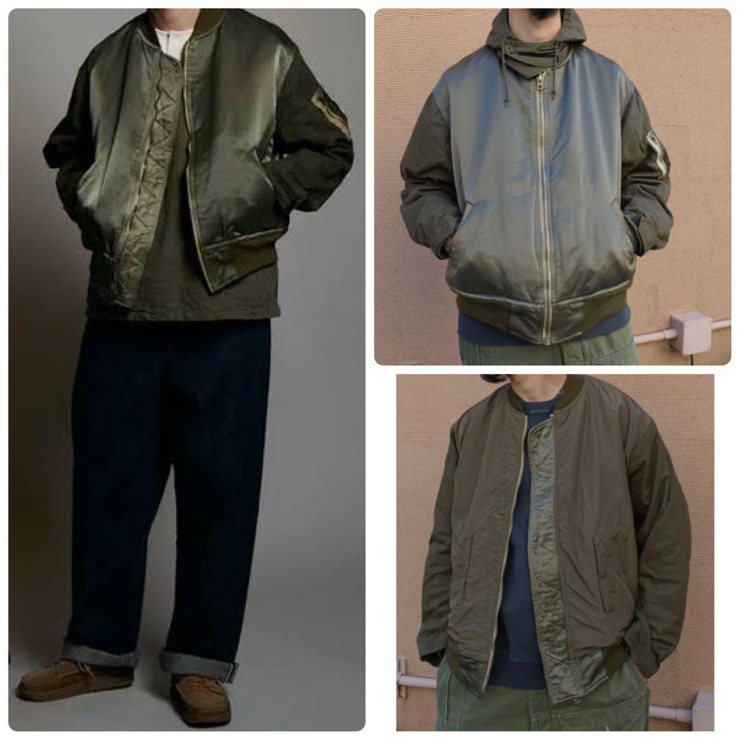 ジャケット・アウター NIGEL CABOURN 22AW MA-1 Modified JKT-50