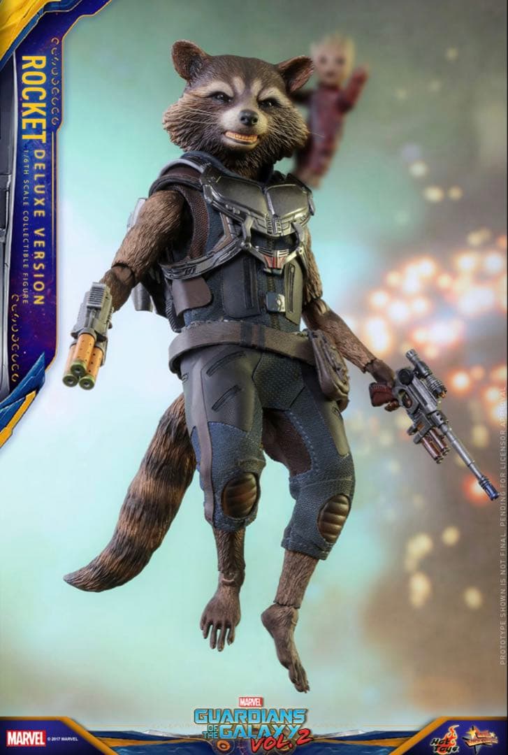 【美品】 ガーディアンズ・オブ・ギャラクシー　ロケット　ボーナスアクセサリー付