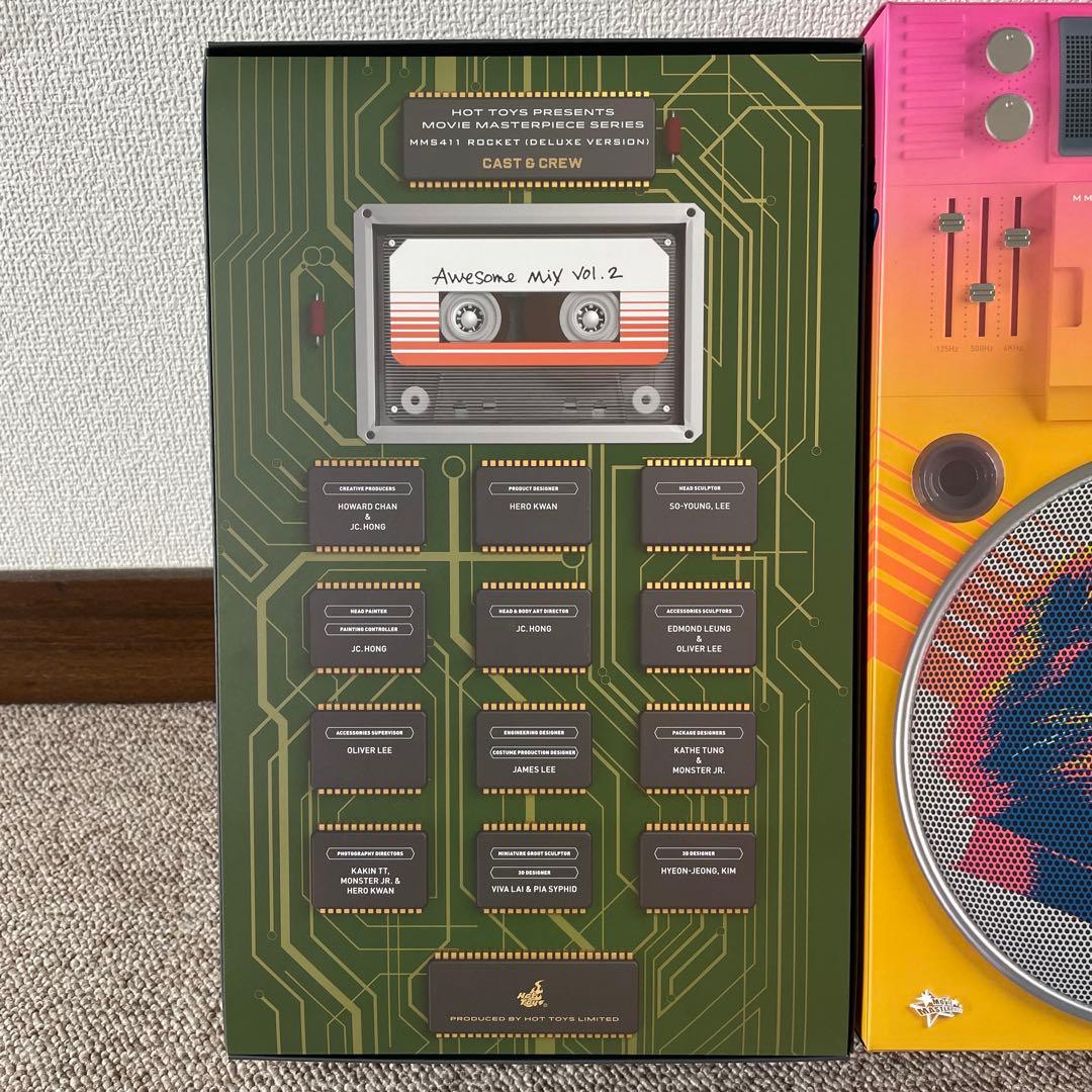 【美品】 ガーディアンズ・オブ・ギャラクシー　ロケット　ボーナスアクセサリー付