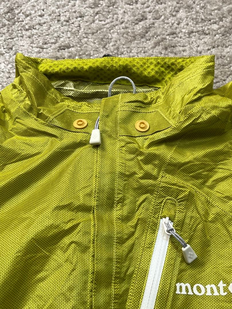 【未使用】モンベル U.L.サイクルレインジャケット 男女兼用 Mサイズ