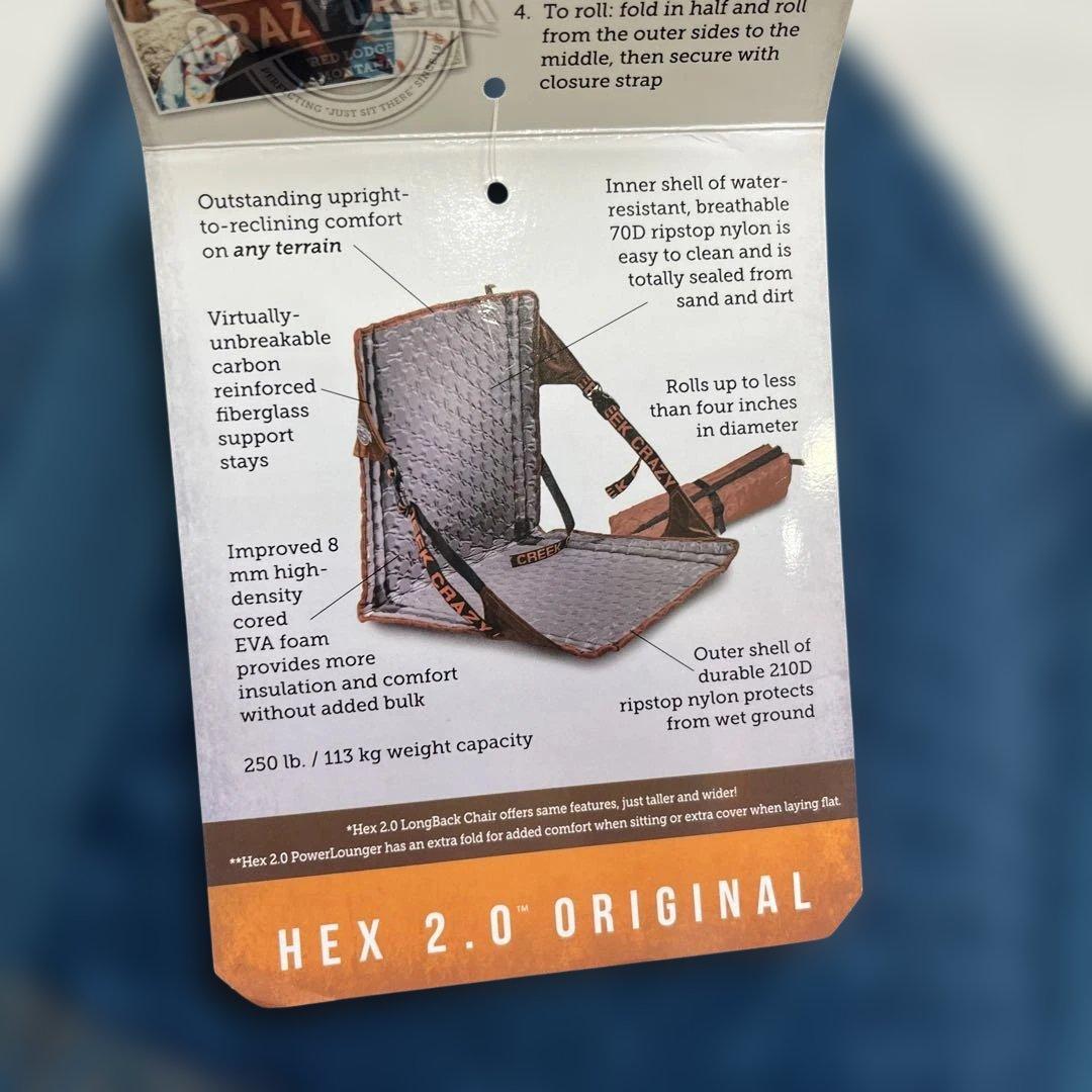 Crazy Creek Original Chair ブルー