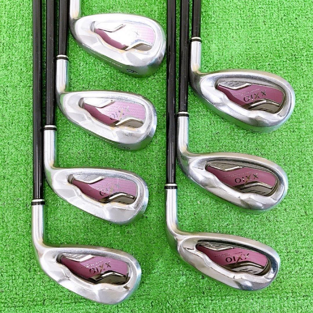 ツ82★ゼクシオ6 7本レディースアイアンセット MP600L XXIO6代目L