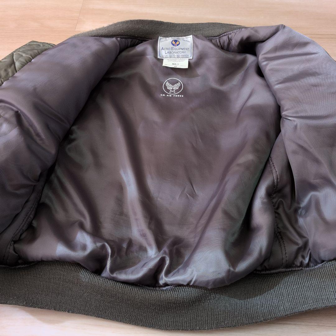 美品✨️テッドマン MA-1 フライトジャケット カーキ　size40