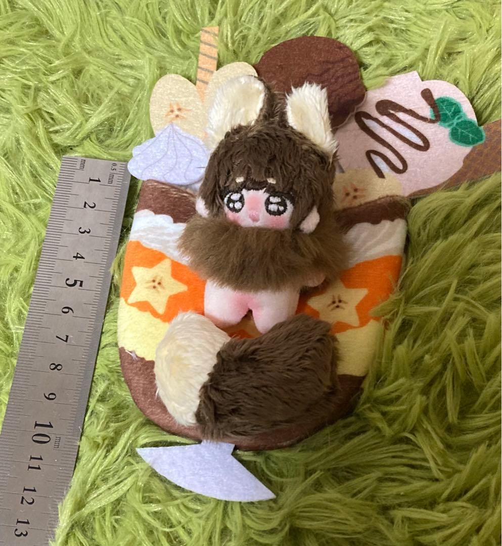 自作ぬいぐるみ・チョコパフェの男の子 オレのチョコレートパフェの作り方・簡単レシピ☆Chocolate Parfait