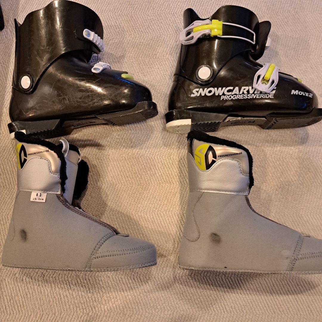 120 スキー 板 ブーツ セット ジュニア まとめ売り キッズ