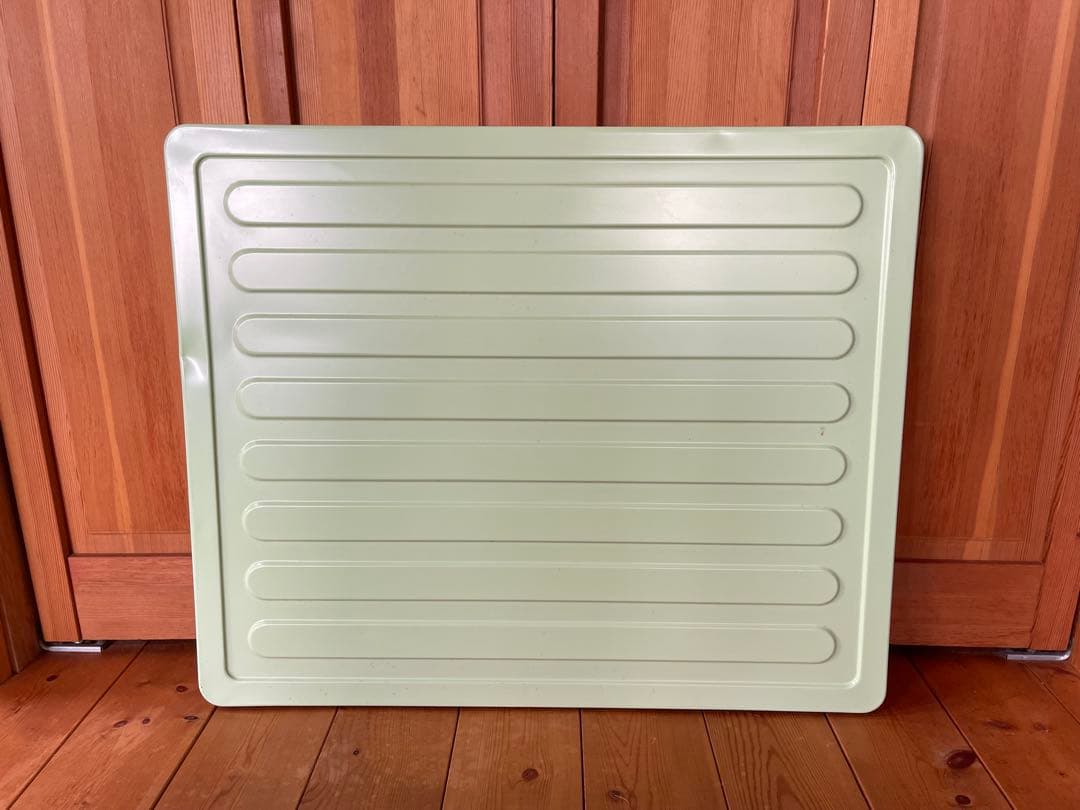 コクヨ　スチールラック　たためる　レトロ　かわいい　グリーン