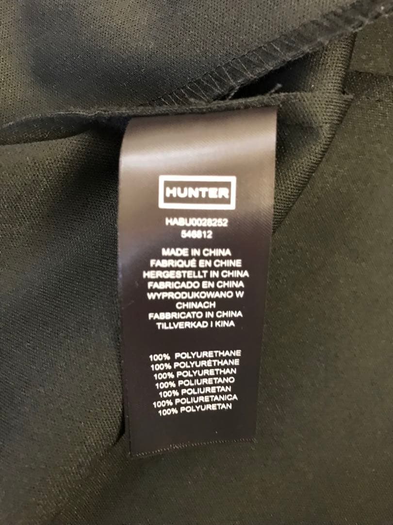 ▪️英国購入品 HUNTER フード付きネイビー レインコート UKコストコ▪️