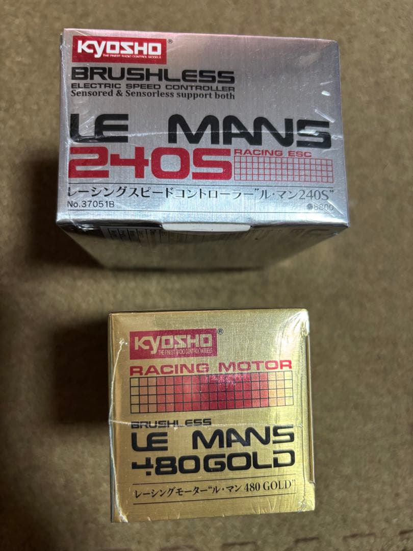 京商★ル・マン　 480 ゴールド　21.5T 240S ESC セット