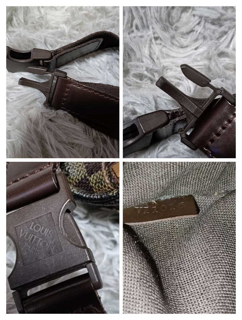 ルイヴィトン ダミエ バムバッグ メルヴィール ボディバッグ