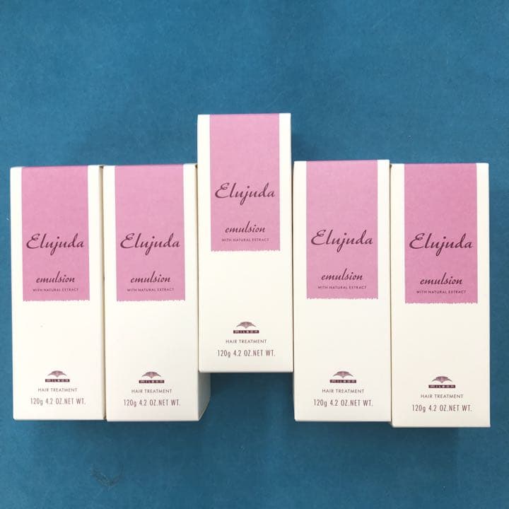 5本 (国産正規品 純正箱付き) ミルボン エルジューダ エマルジョン