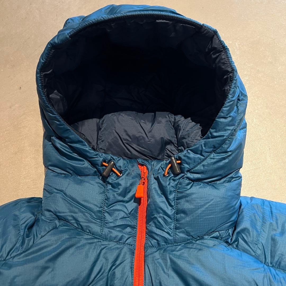 【希少カラー✨】montbell アルパインダウン　ターコイズ　ブルー M