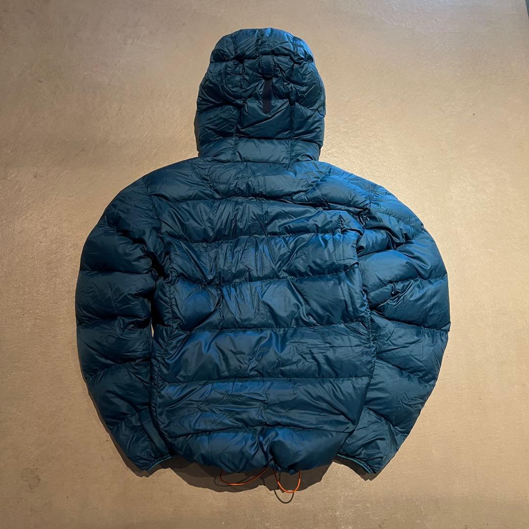 【希少カラー✨】montbell アルパインダウン　ターコイズ　ブルー M