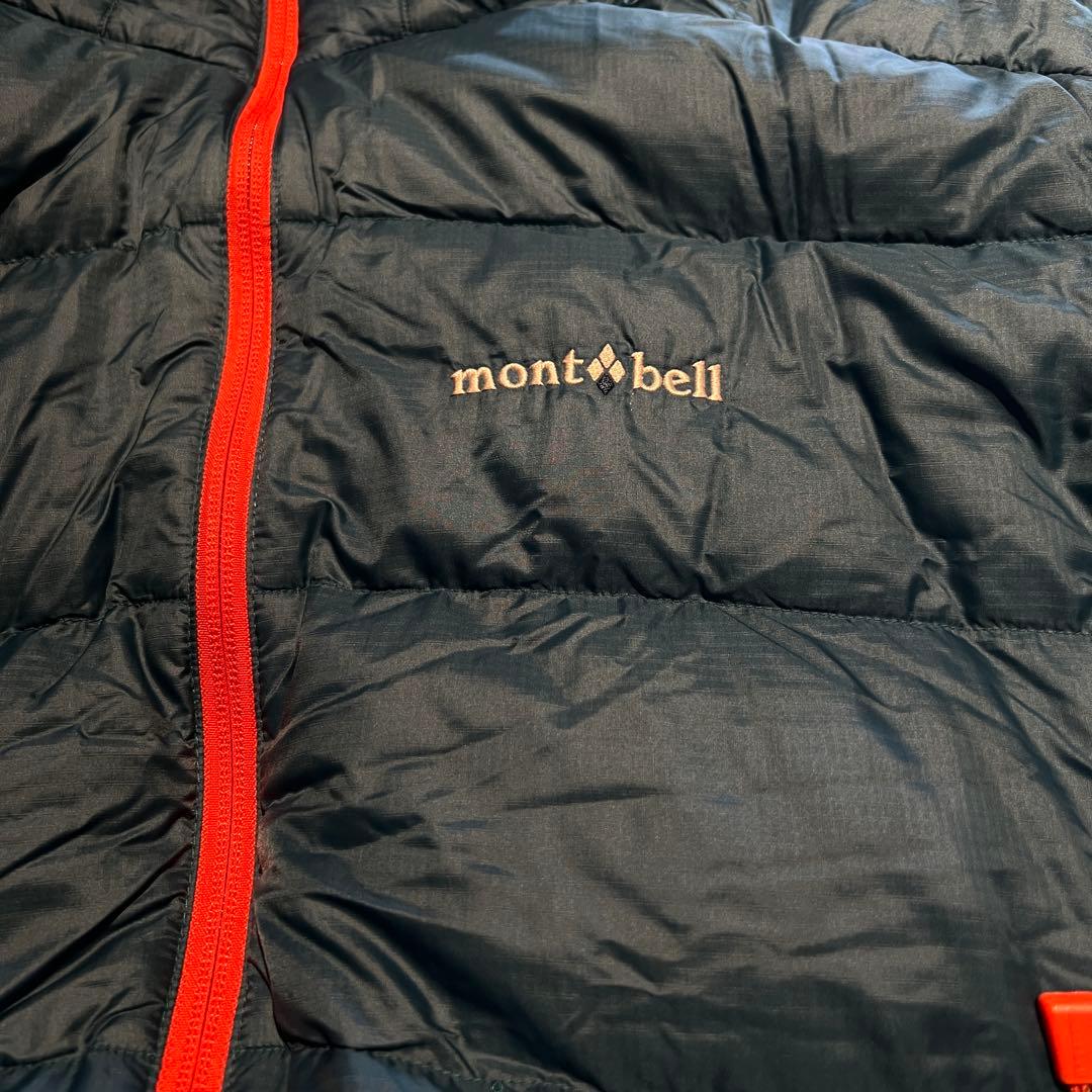 【希少カラー✨】montbell アルパインダウン　ターコイズ　ブルー M