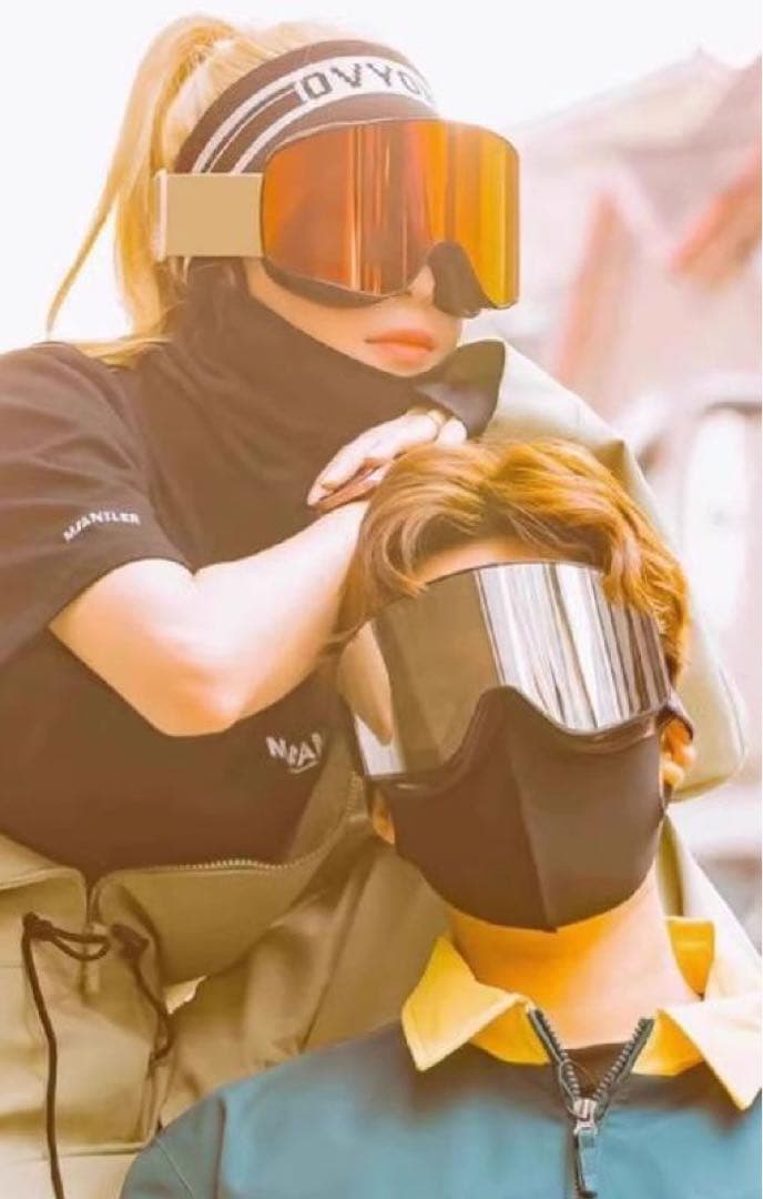 スキー ゴーグル メンズ レディースおしゃれ カップル 防曇 スノーボード