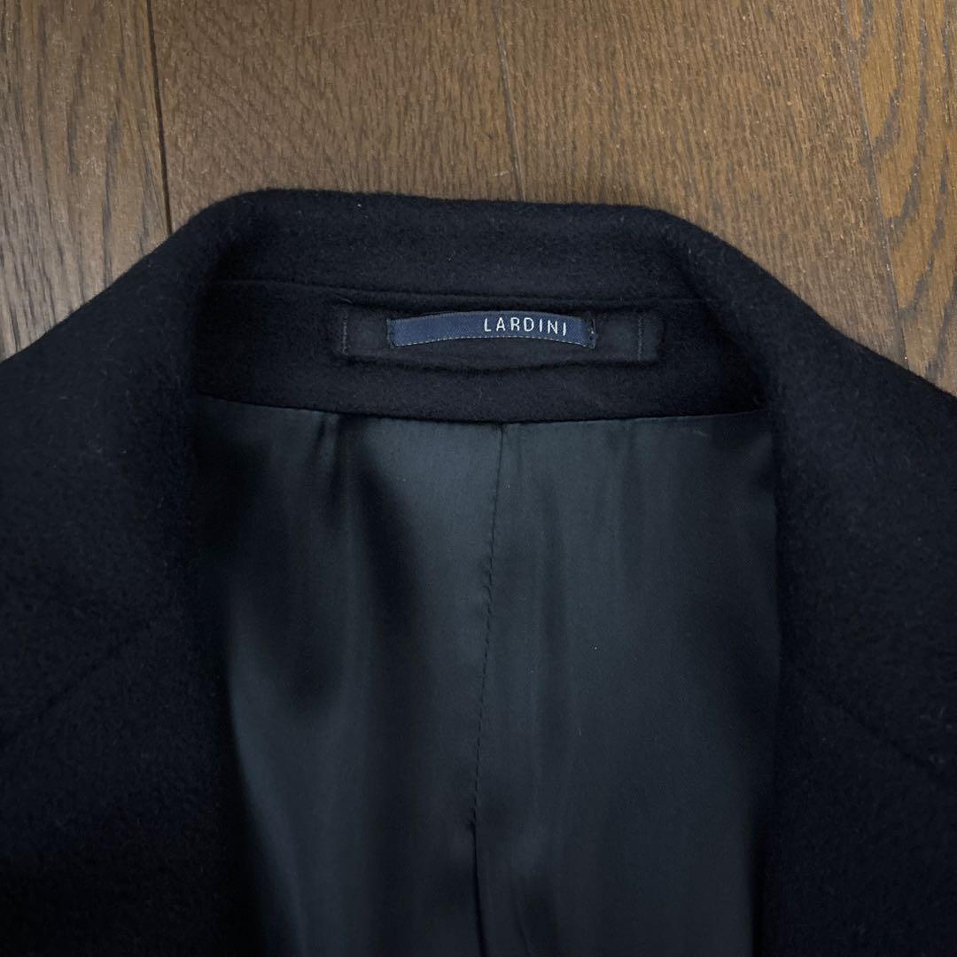 ⭐️【ほぼ未使用】LARDINIラルディーニ　カシミア100%チェスターコート46