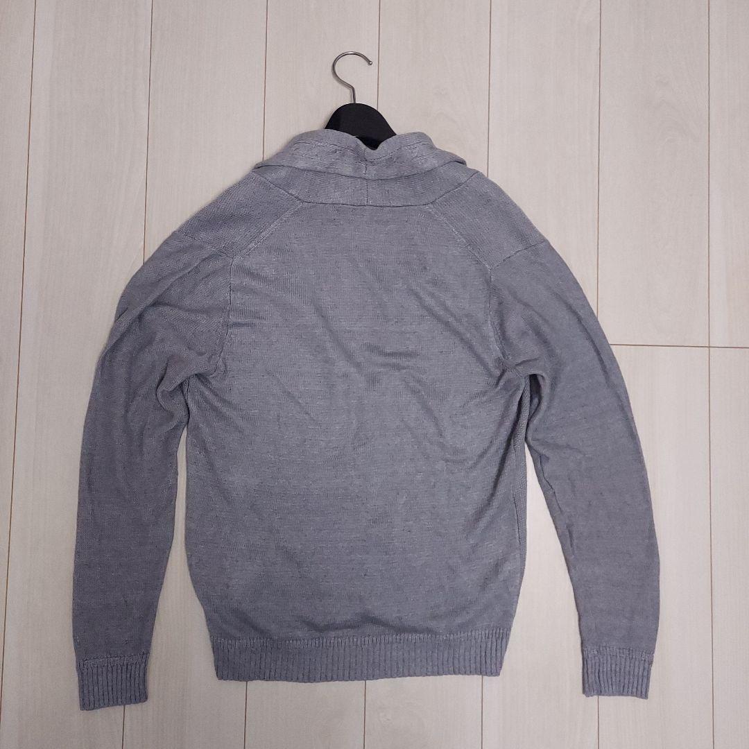 新品 定価2.5万 JOSEPH HOMMEリネンショールカラーカーディガン48