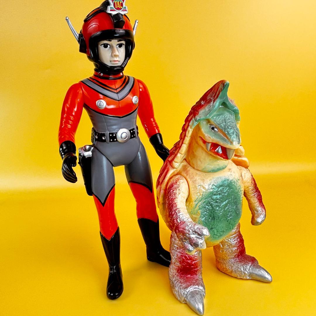 帰りマン・TAC隊員・キングボックル・ブルーマPOPY・キングジョーソフビ4体