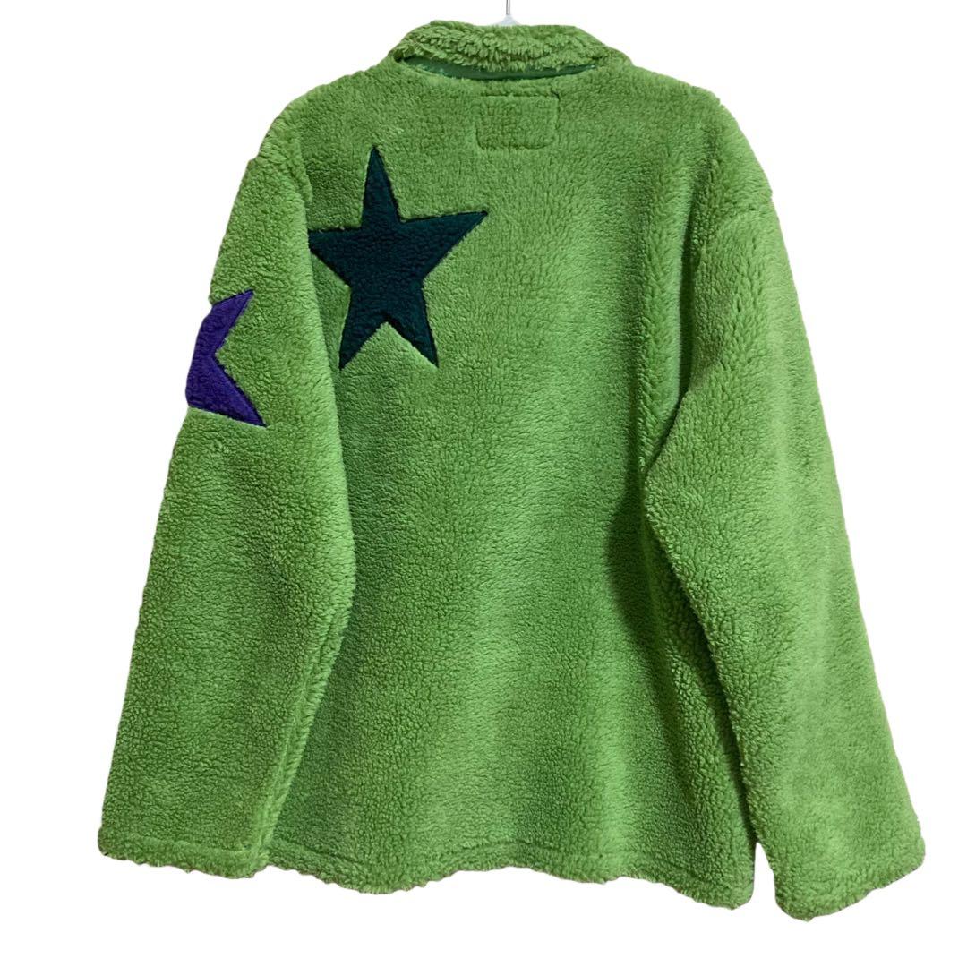 （洗濯タグカット済） CPFM Marc Jacobs 緑色フリースジャケット