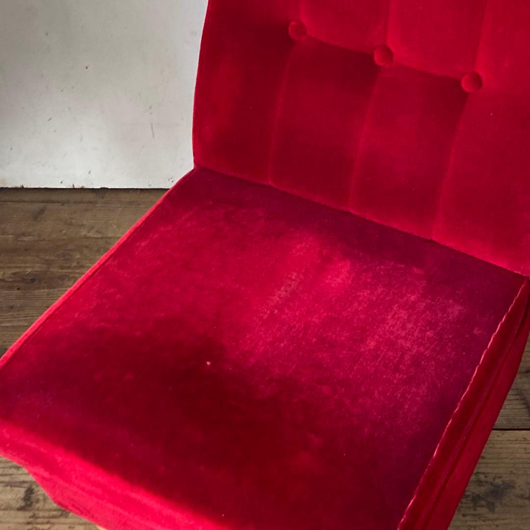 国産ヴィンテージ レトロ 喫茶店 1人掛け モケット ソファ 1