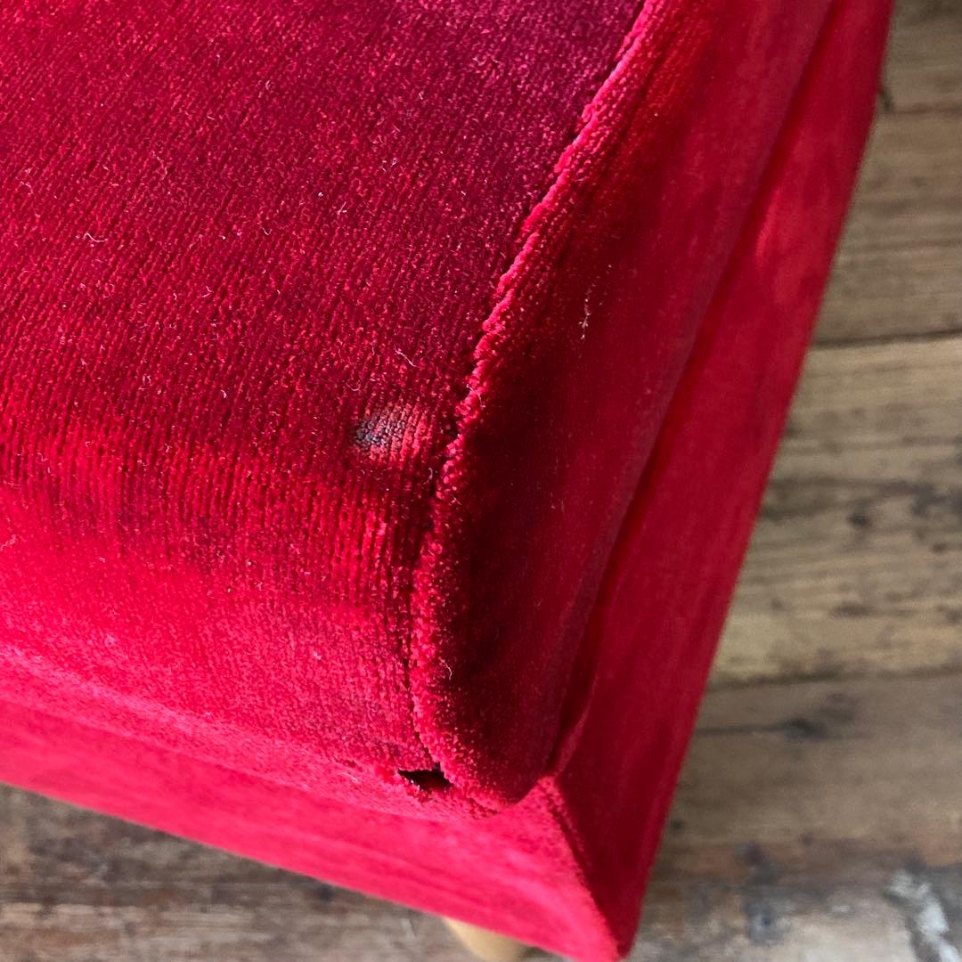 国産ヴィンテージ レトロ 喫茶店 1人掛け モケット ソファ 1