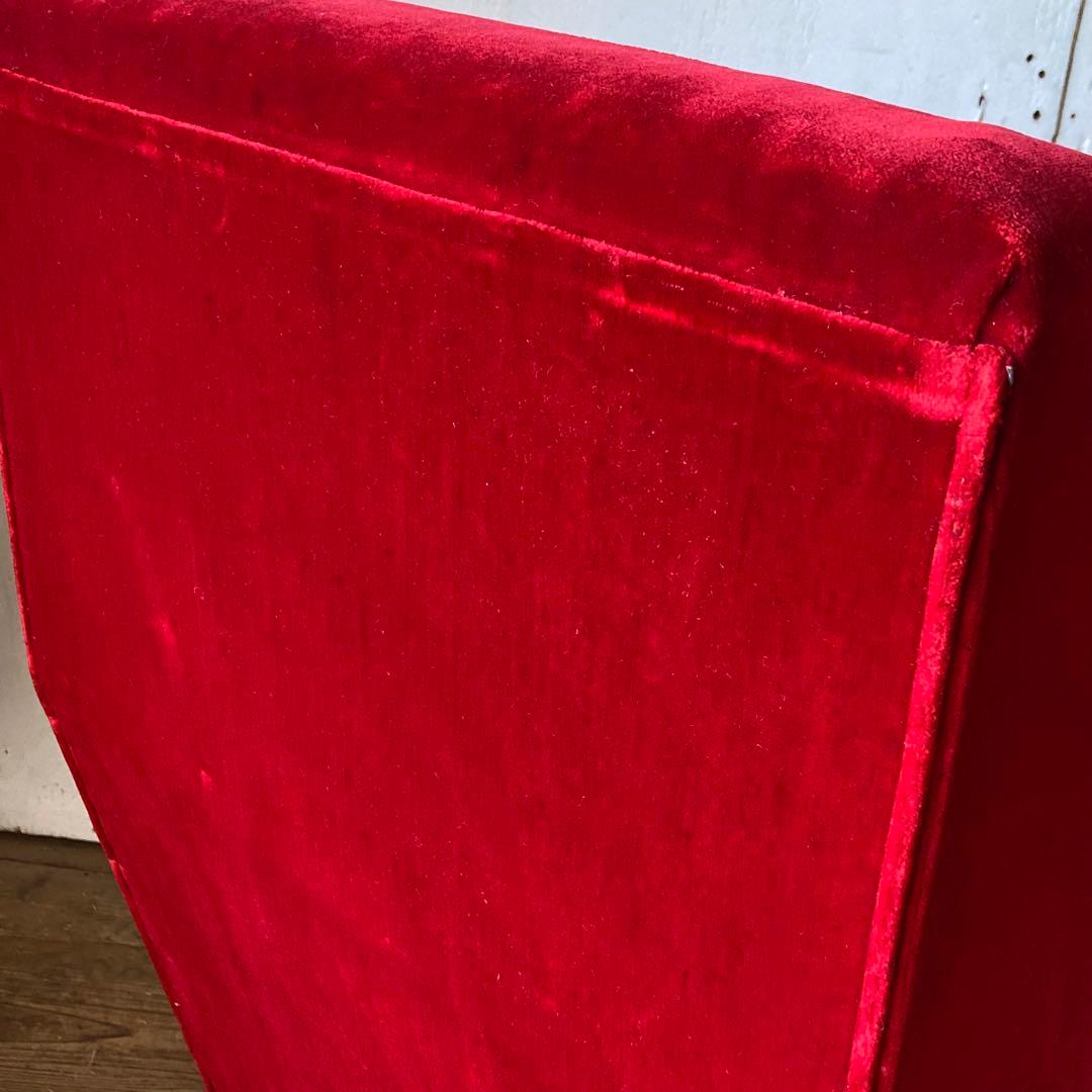 国産ヴィンテージ レトロ 喫茶店 1人掛け モケット ソファ 1