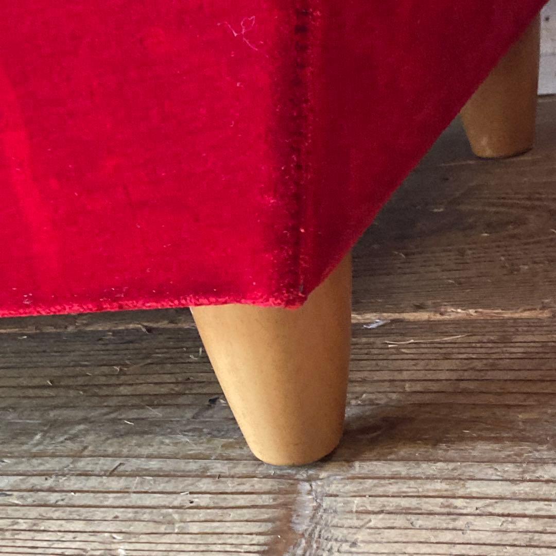 国産ヴィンテージ レトロ 喫茶店 1人掛け モケット ソファ 1