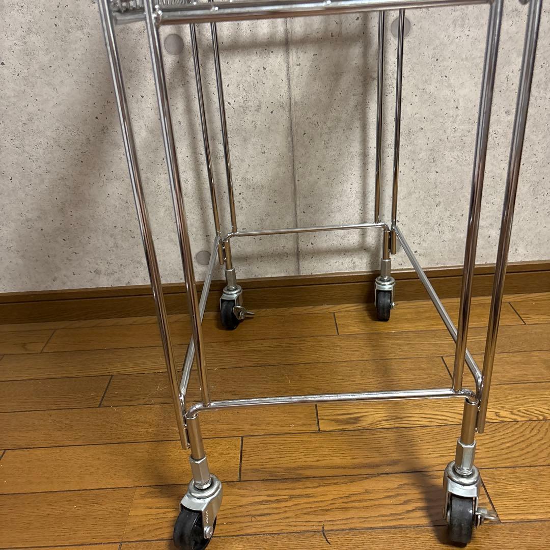 C003 コカコーラ　Coca-Cola シルバーラック キャスター付き　希少