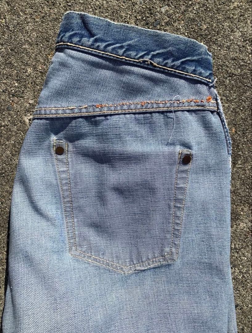 50s 60s Levi´s 501XX オリジナル オフセット 雰囲気系 ボロ