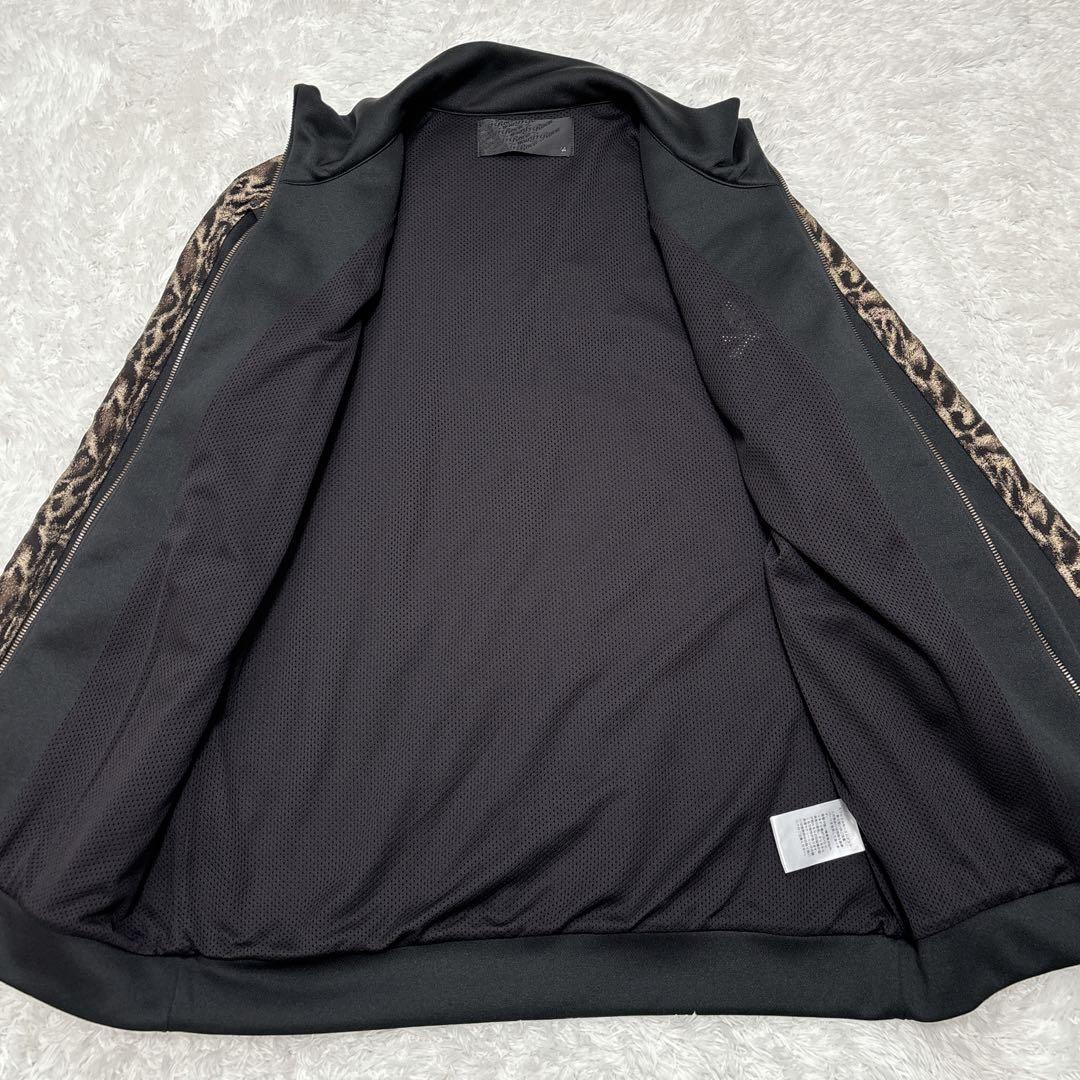 【Roen】ロエン スカル＆レオパード柄 スタッズトラックジャケット y2k