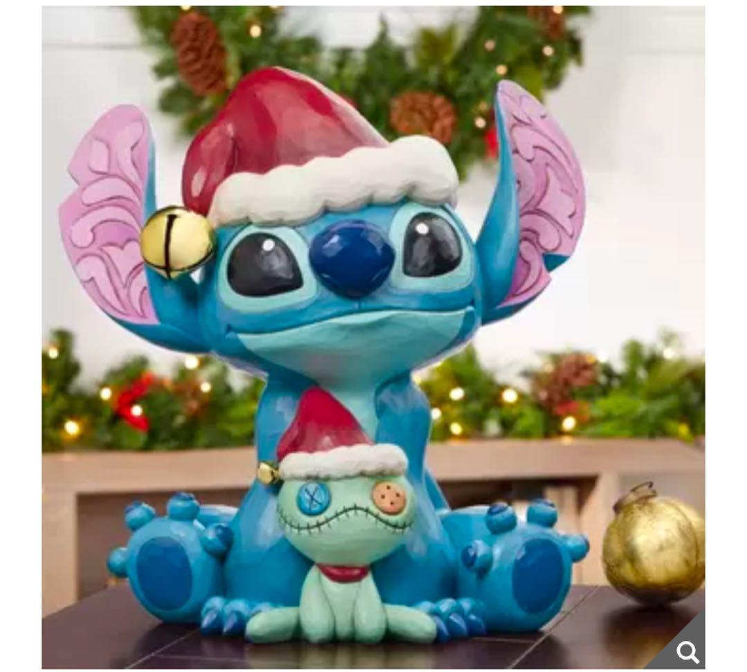 ジムショア　スティッチ　コストコ　クリスマス置物　COSTCO