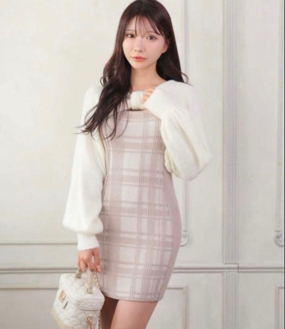 LIP SERVICE リボンフェザーアンサンブル