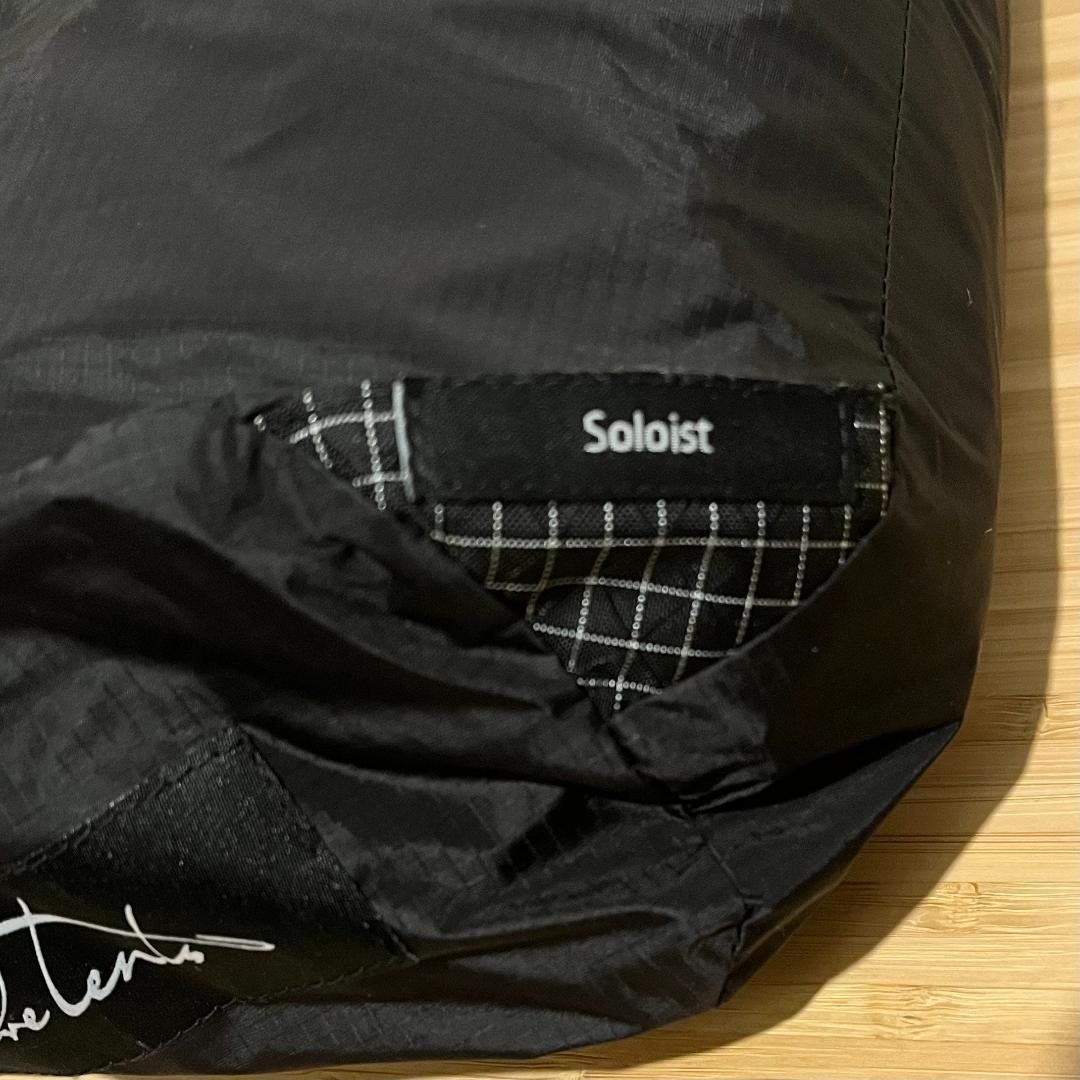 新品 未使用 プレテント ソロイスト ブラック