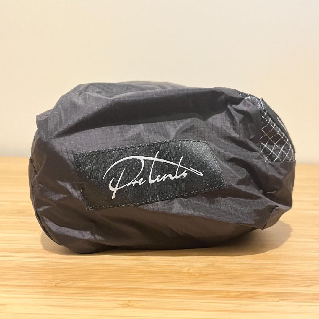 新品 未使用 プレテント ソロイスト ブラック