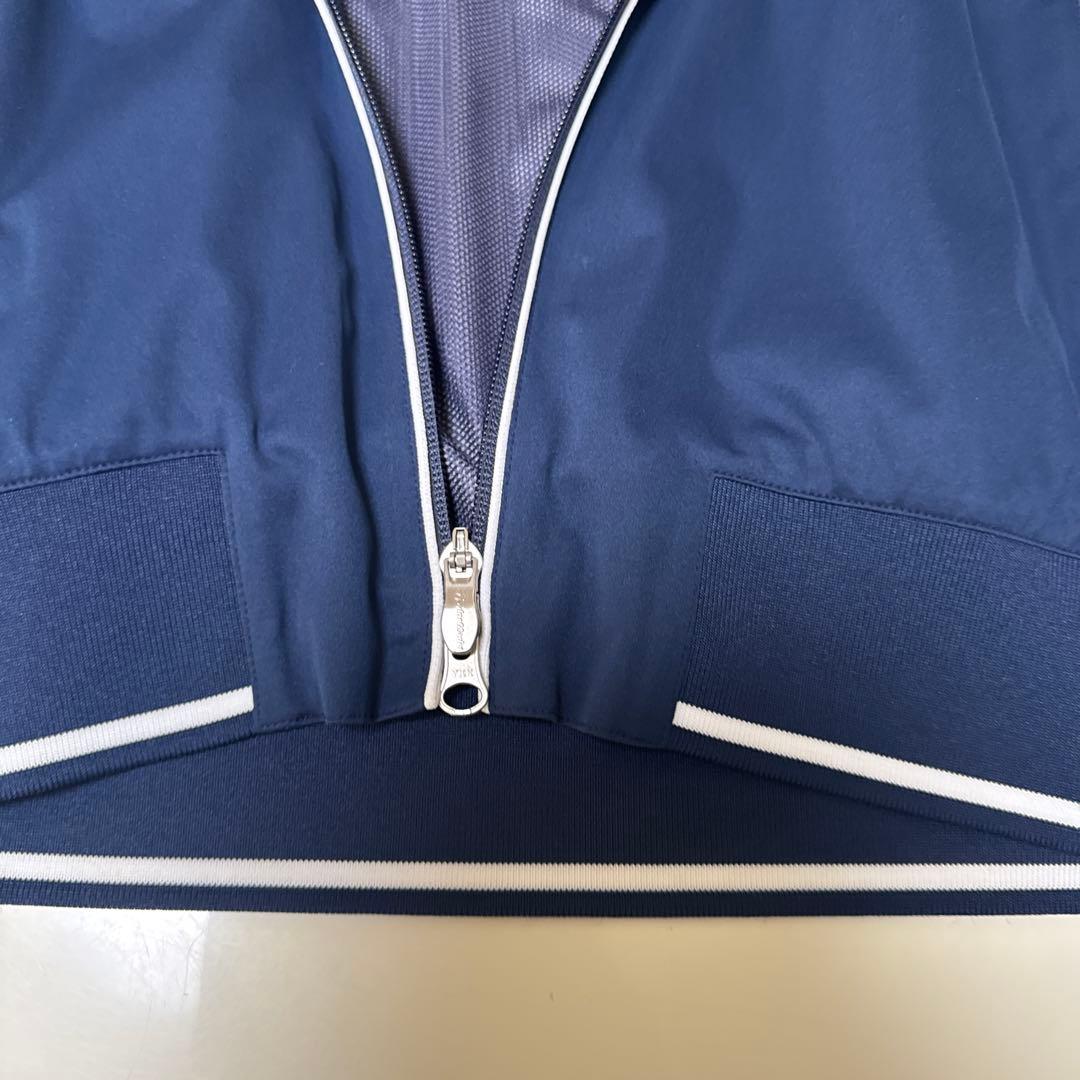 【TAYLOR MADE】☆裏メッシュ☆ジップアップジャケット☆ネイビーMサイズ
