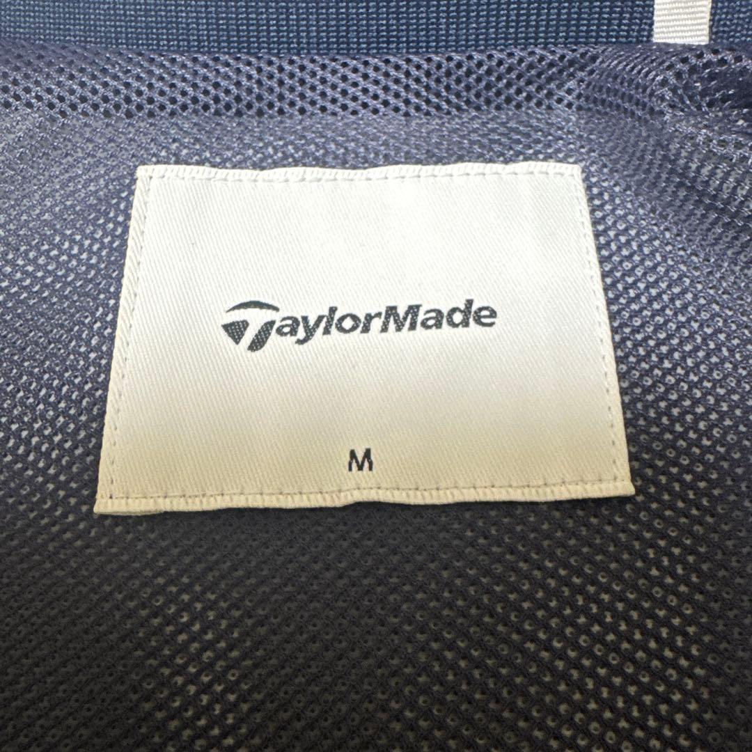 【TAYLOR MADE】☆裏メッシュ☆ジップアップジャケット☆ネイビーMサイズ