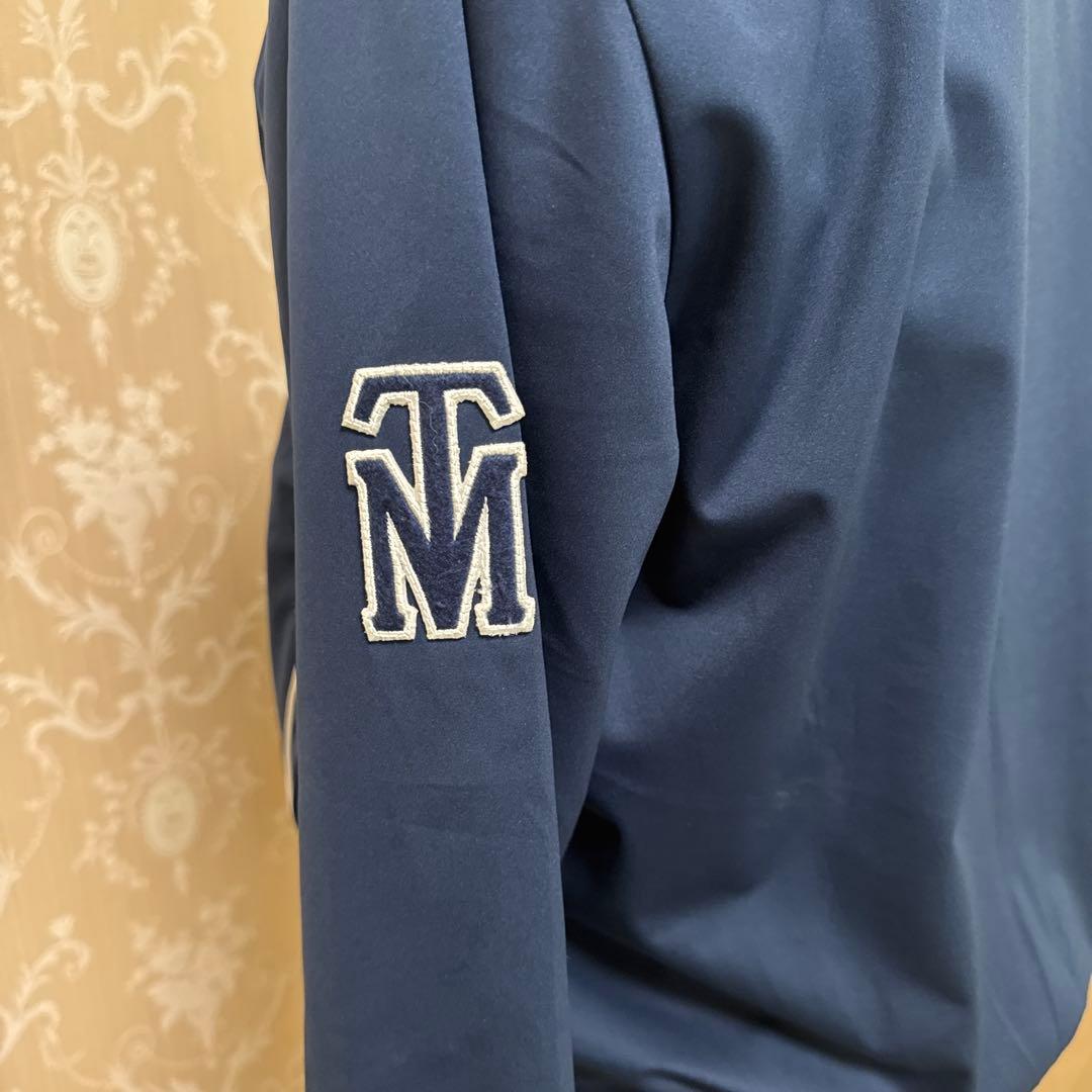 【TAYLOR MADE】☆裏メッシュ☆ジップアップジャケット☆ネイビーMサイズ