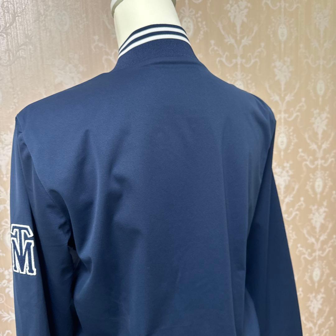 【TAYLOR MADE】☆裏メッシュ☆ジップアップジャケット☆ネイビーMサイズ
