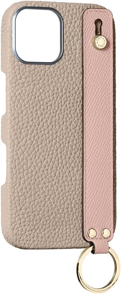 ボナベンチュラ スマホケース iphone17 ハンドル付き 最高級レザー 本革