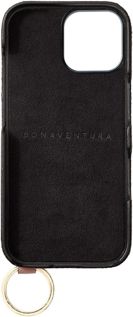 ボナベンチュラ スマホケース iphone17 ハンドル付き 最高級レザー 本革
