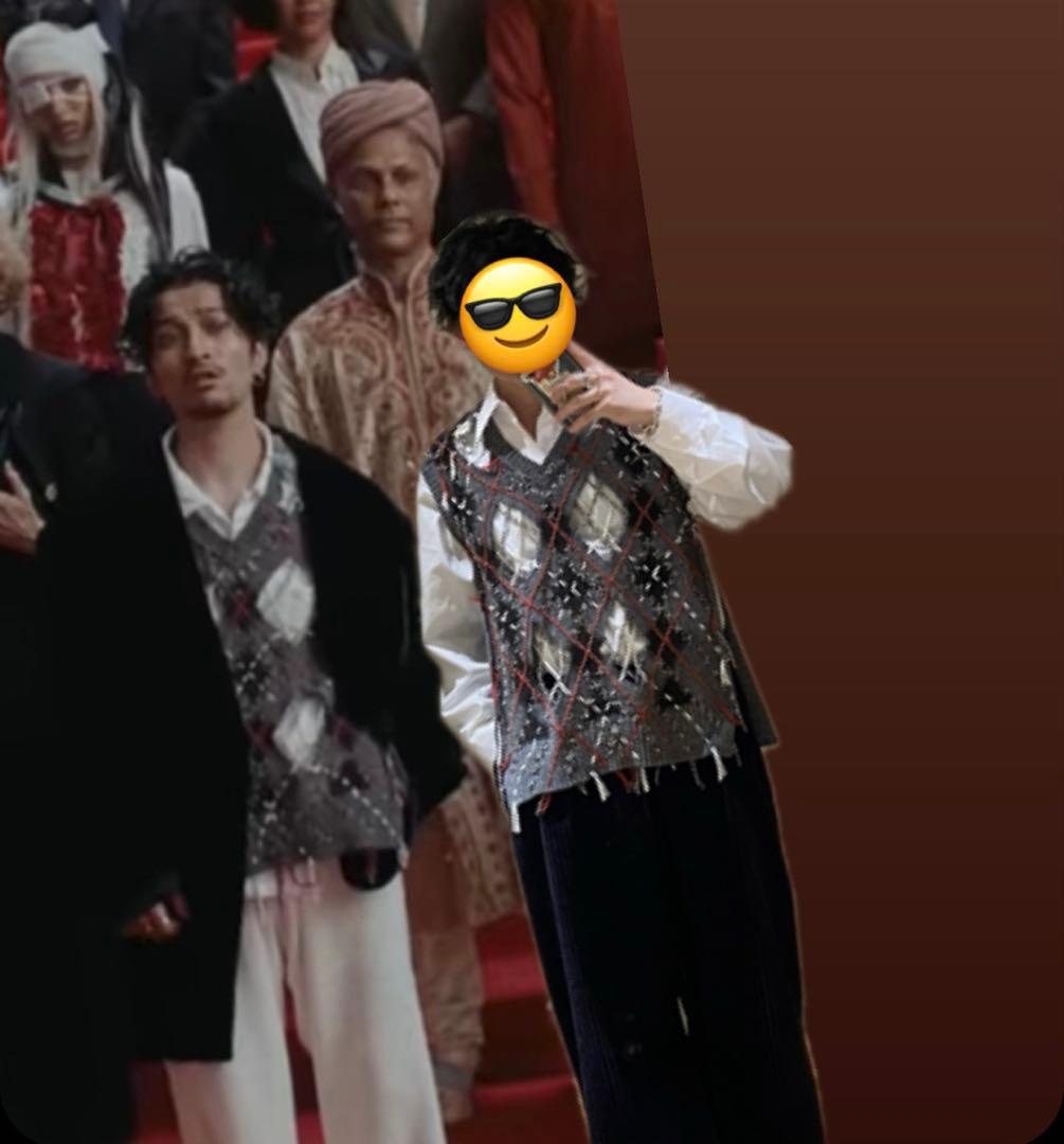 常田大希着用 メゾンマルジェラ ニットベスト - メルカリ