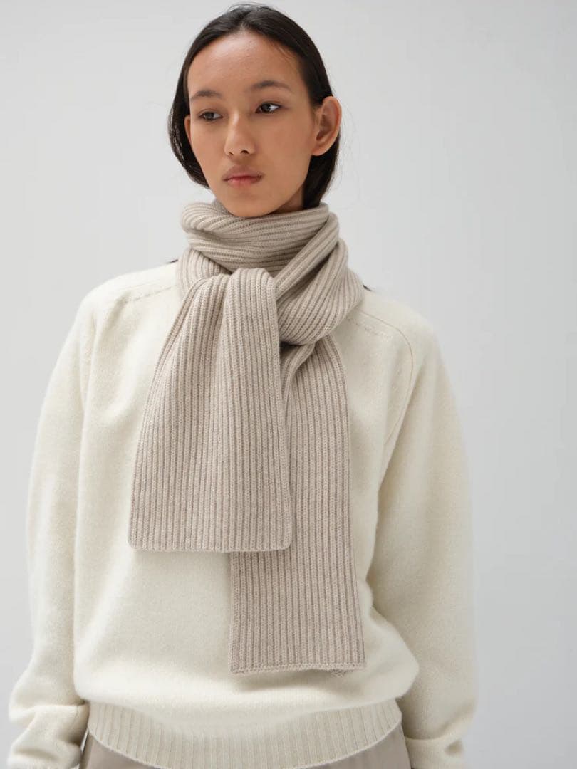 cash&barba キャッシュベイビーマフラー ブラック