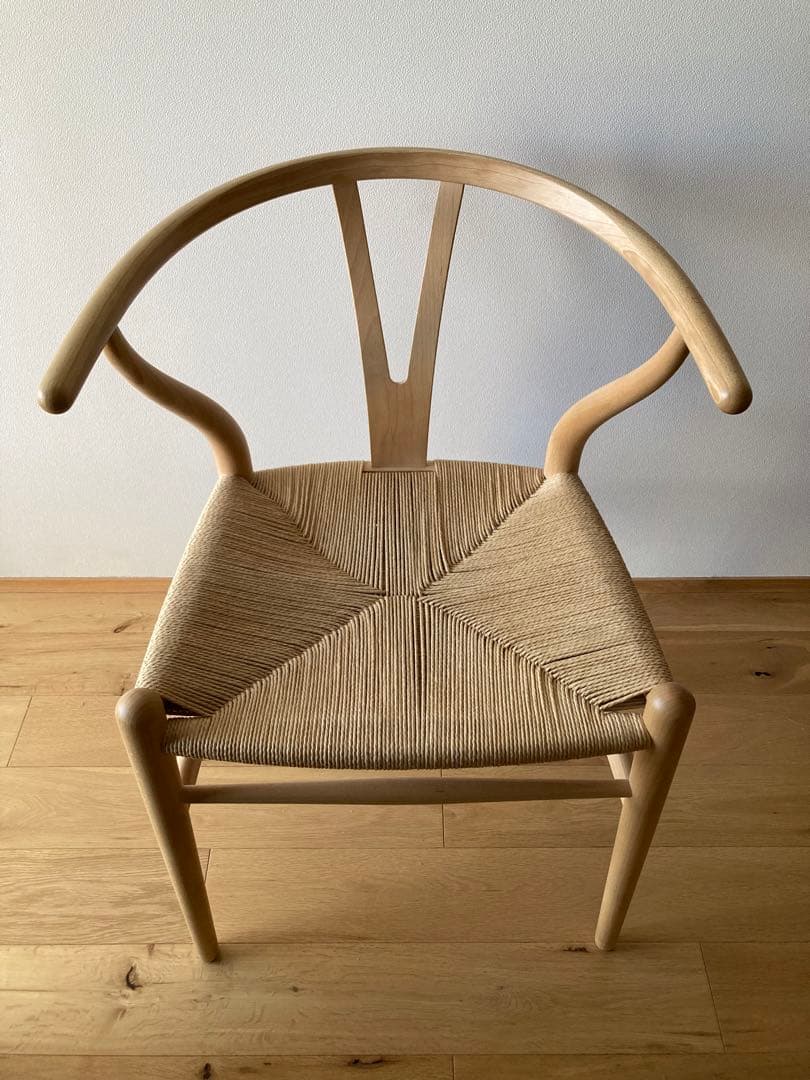 テケテケ　Yチェア ビーチ材 ソープ ①