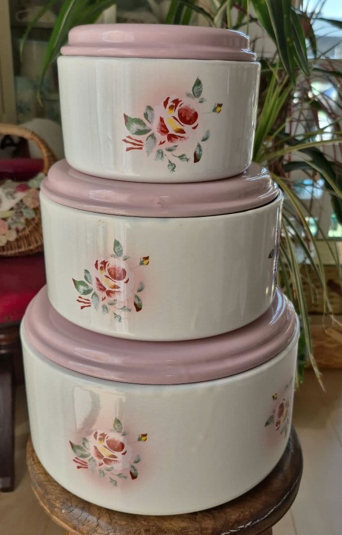 イマン　プリンセスローズ　丸缶　3点セット