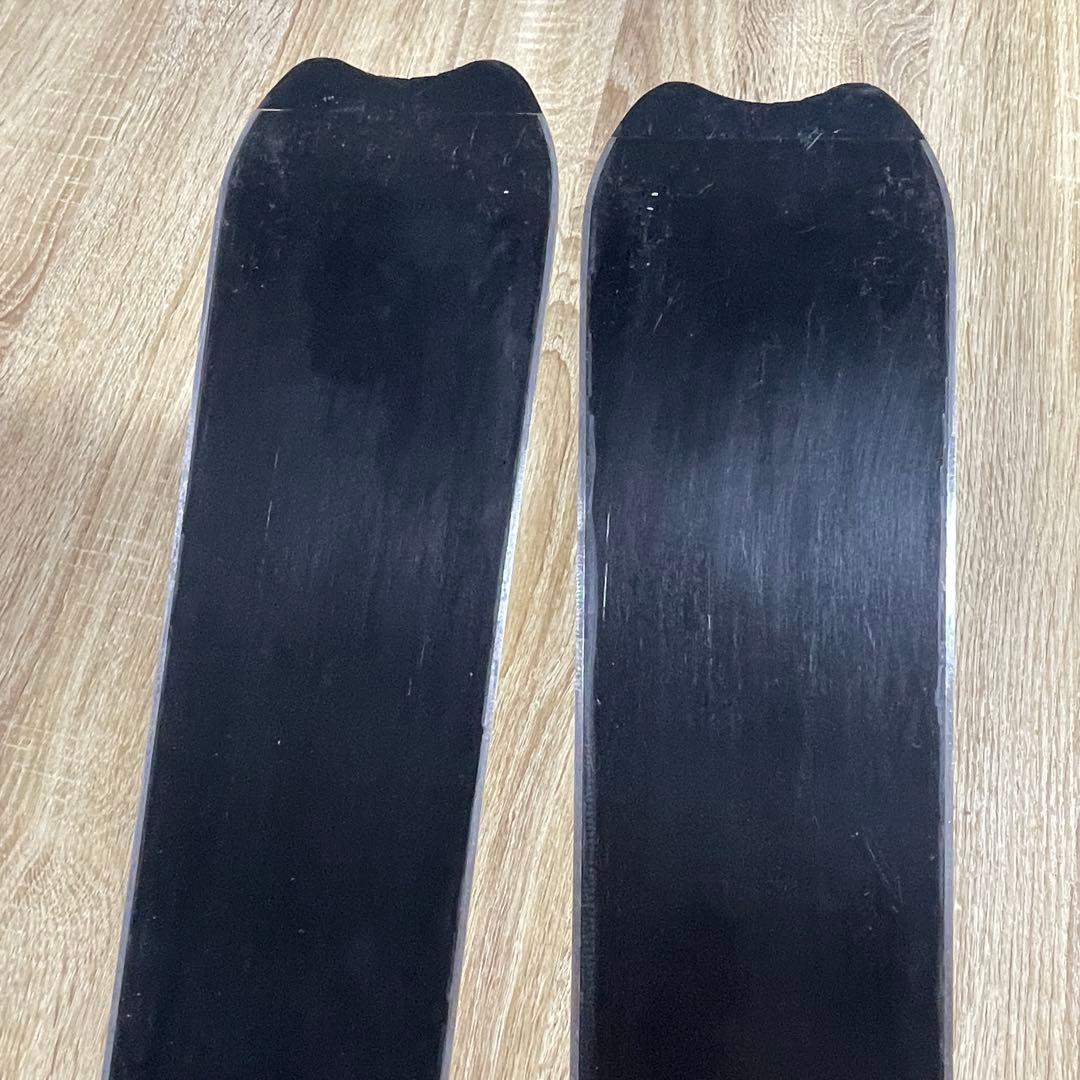 SALOMON162cm ROSSIGNOL26.5cmストック付きスキーセット