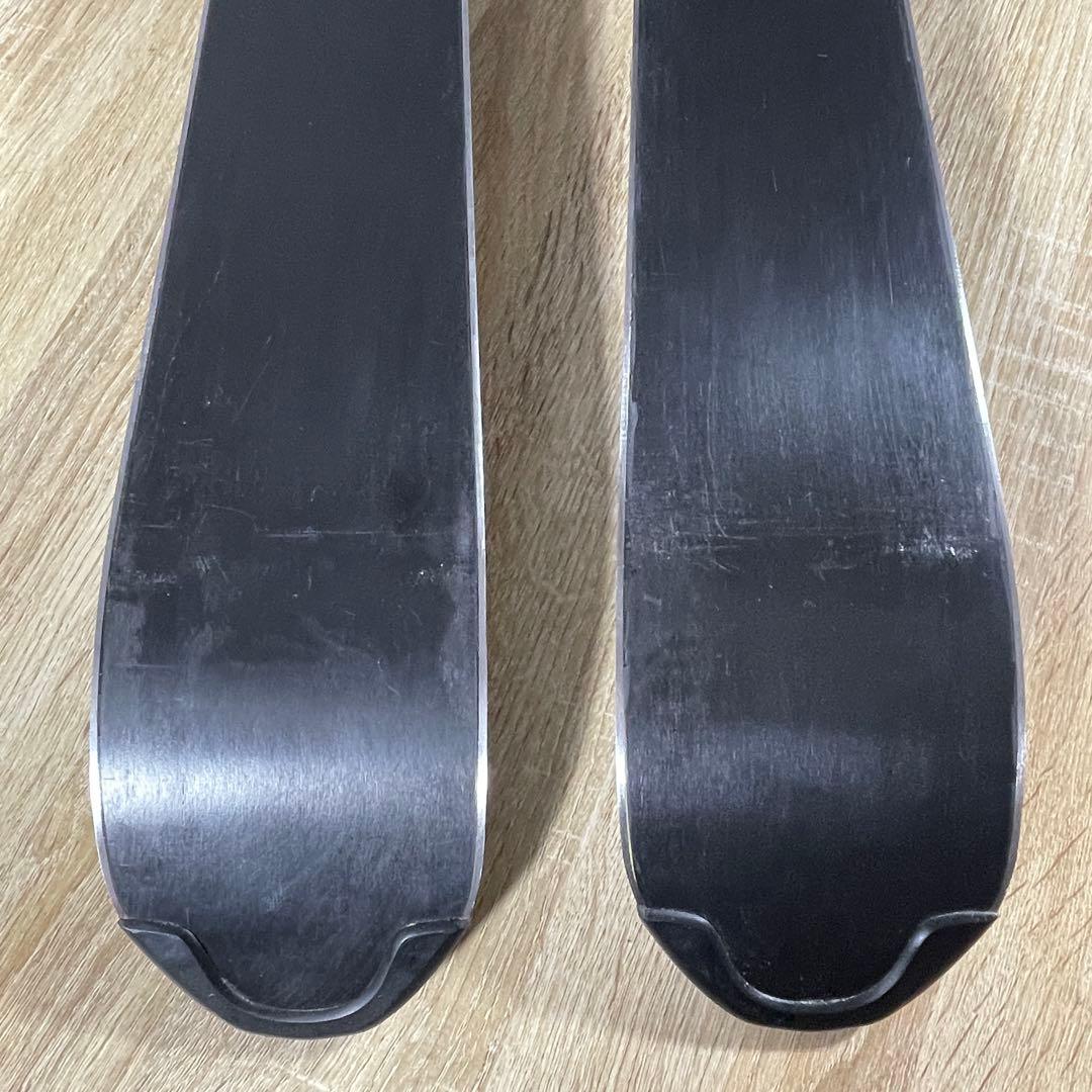 SALOMON162cm ROSSIGNOL26.5cmストック付きスキーセット