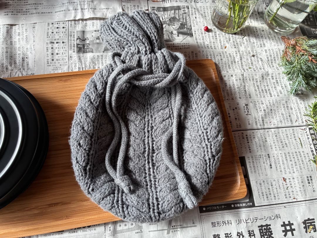 FD STYLE 湯たんぽ ｜ブラック　専用カバー付き