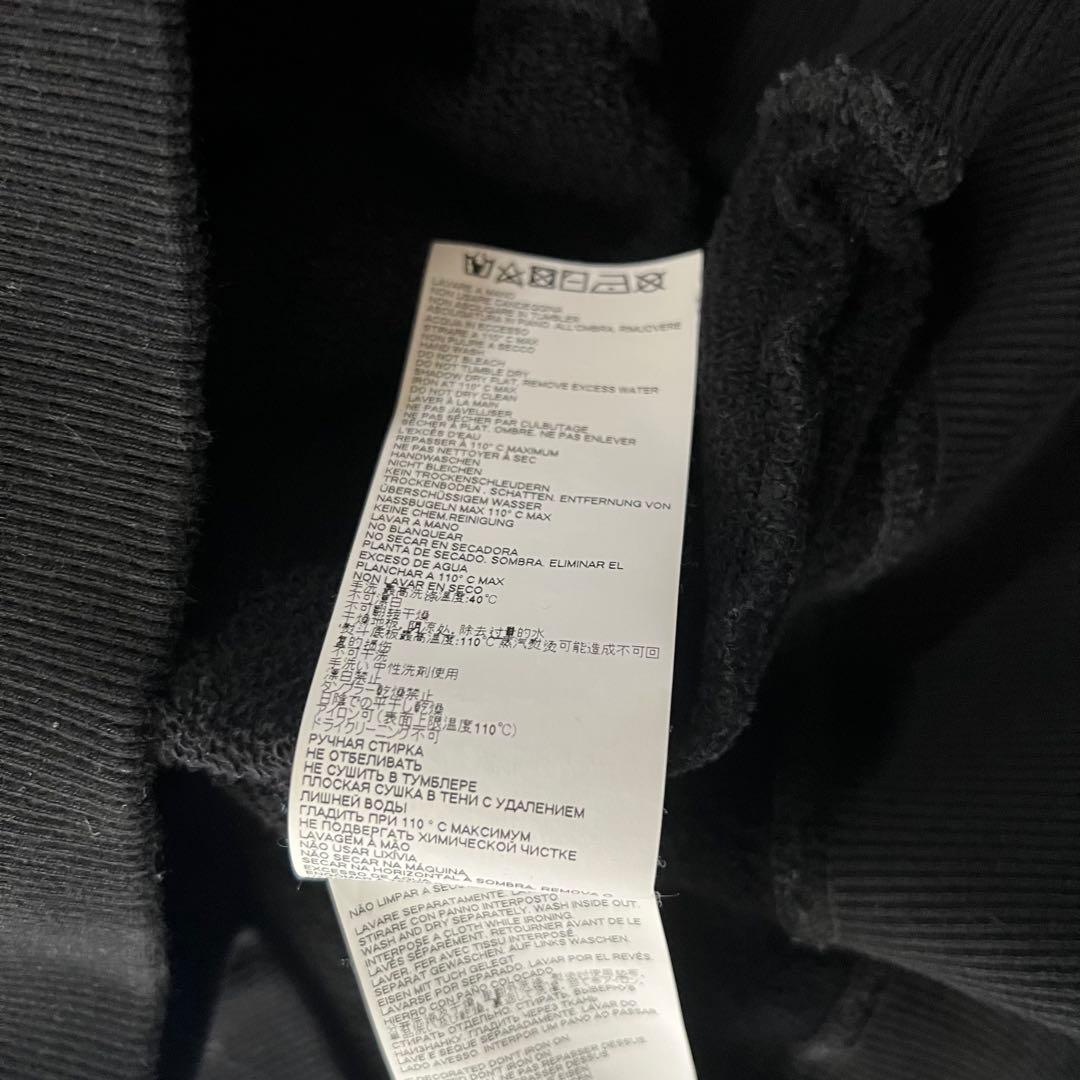 MM6 メゾンマルジェラ スウェット トレーナー ブラック 川口春奈さん