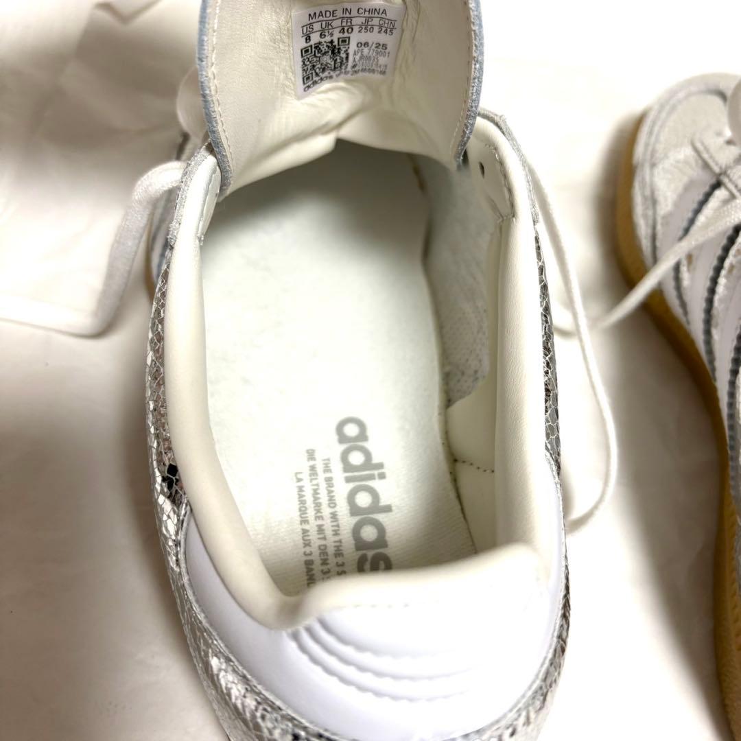大人気 アディダス オリジナルス 25cm サンバ OGシルバー